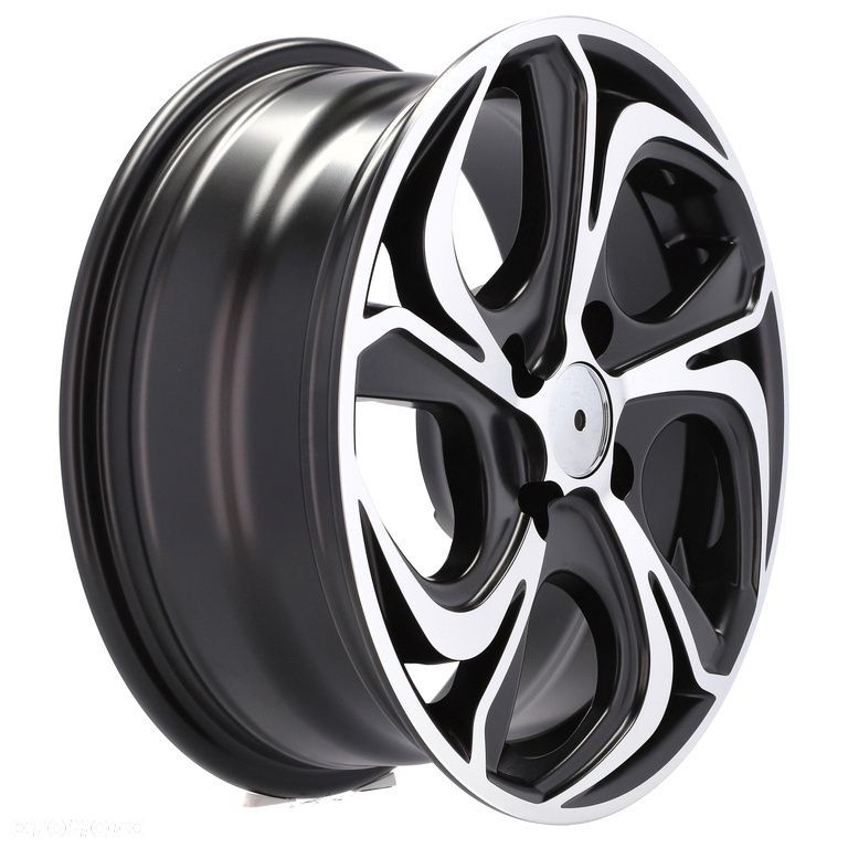 4x Felgi 15 m.in. do KIA RIO RENAULT Clio Megane Captur DACIA Sandero TOYOTA Yaris - BY980 (LU1235) - 6