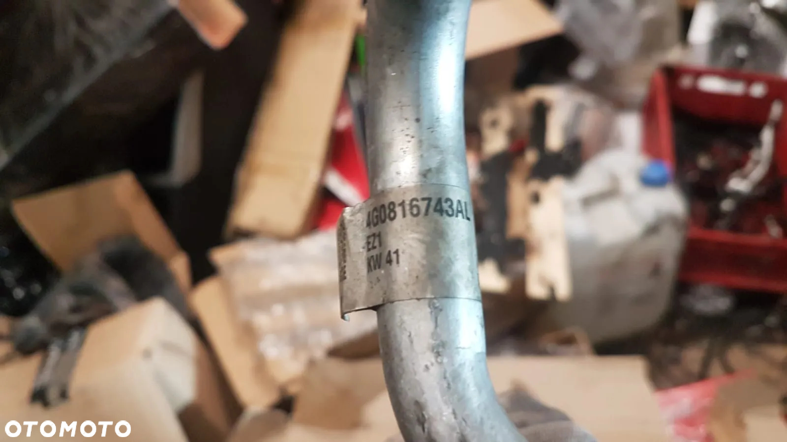 AUDI A6 C7 3,0TDI RURKA KLIMATYZACJI 4G0816743AL - 2