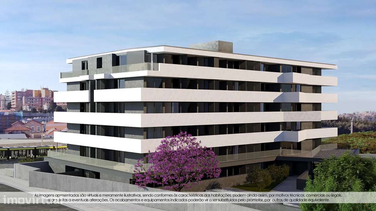 PS - Apartamento T2 com terraço e jardim, situado em Vila Nova de Gaia - Grande imagem: 3/31