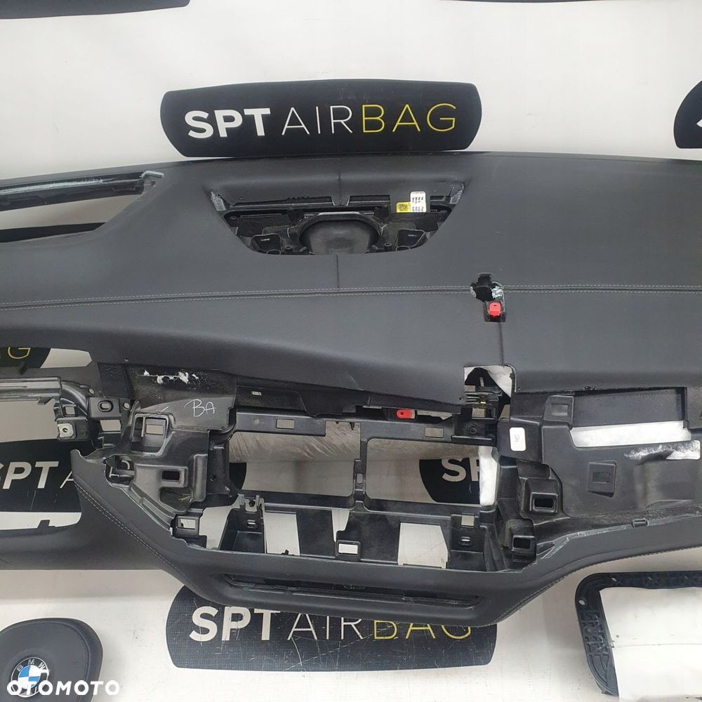 BMW X5 G05 X7 G07 LIFT LCI DESKA ROZDZIELCZA KONSOLA KOKPIT PULPIT PODUSZKI AIRBAG AIR BAG PASY KIT SET - 3