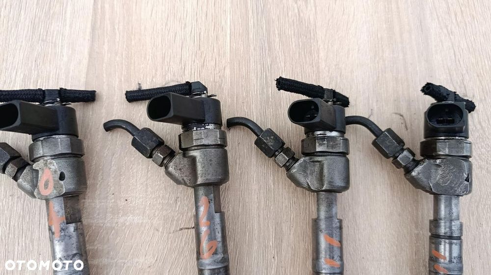 WTRYSKIWACZ WTRYSKI 4 SZT KPL MERCEDES W211 2.2 CDI A6130700587 - 4
