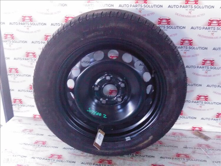 roata de rezerva skoda superb 2 1.4tsi an fabr. 2011 - 1