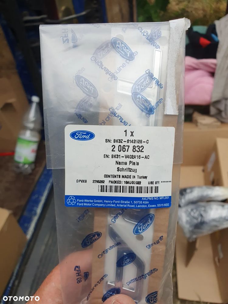 Logo Emblemat Znaczek Napis Ford Transit MK-8 BK31-V402A16-AC 2067832 - 2