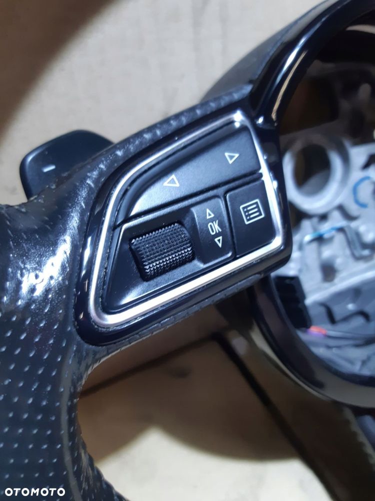 audi a6 c7 kierownica s-line skóra multifunkcja łopatki 8x0419091m - 10