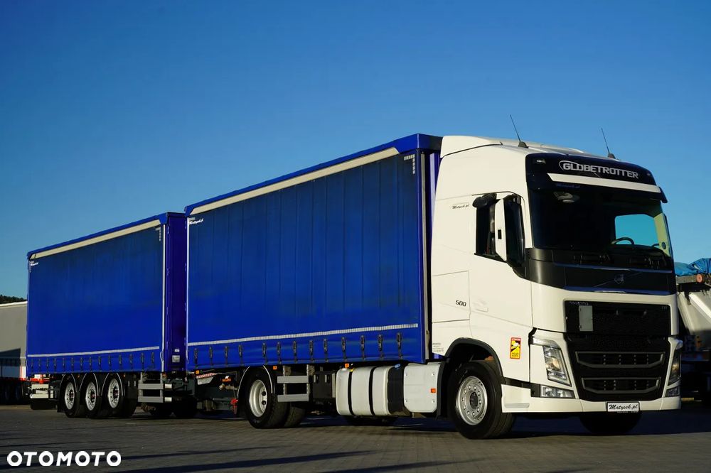Volvo FH 500 / TANDEM PRZEJAZDOWY 120 M3 / WINDA / KLIMATYZACJA POSTOJOWA / + FRUEHAUF / OŚ PODNOSZONA / SAF / MOCNA PODŁOGA - 5