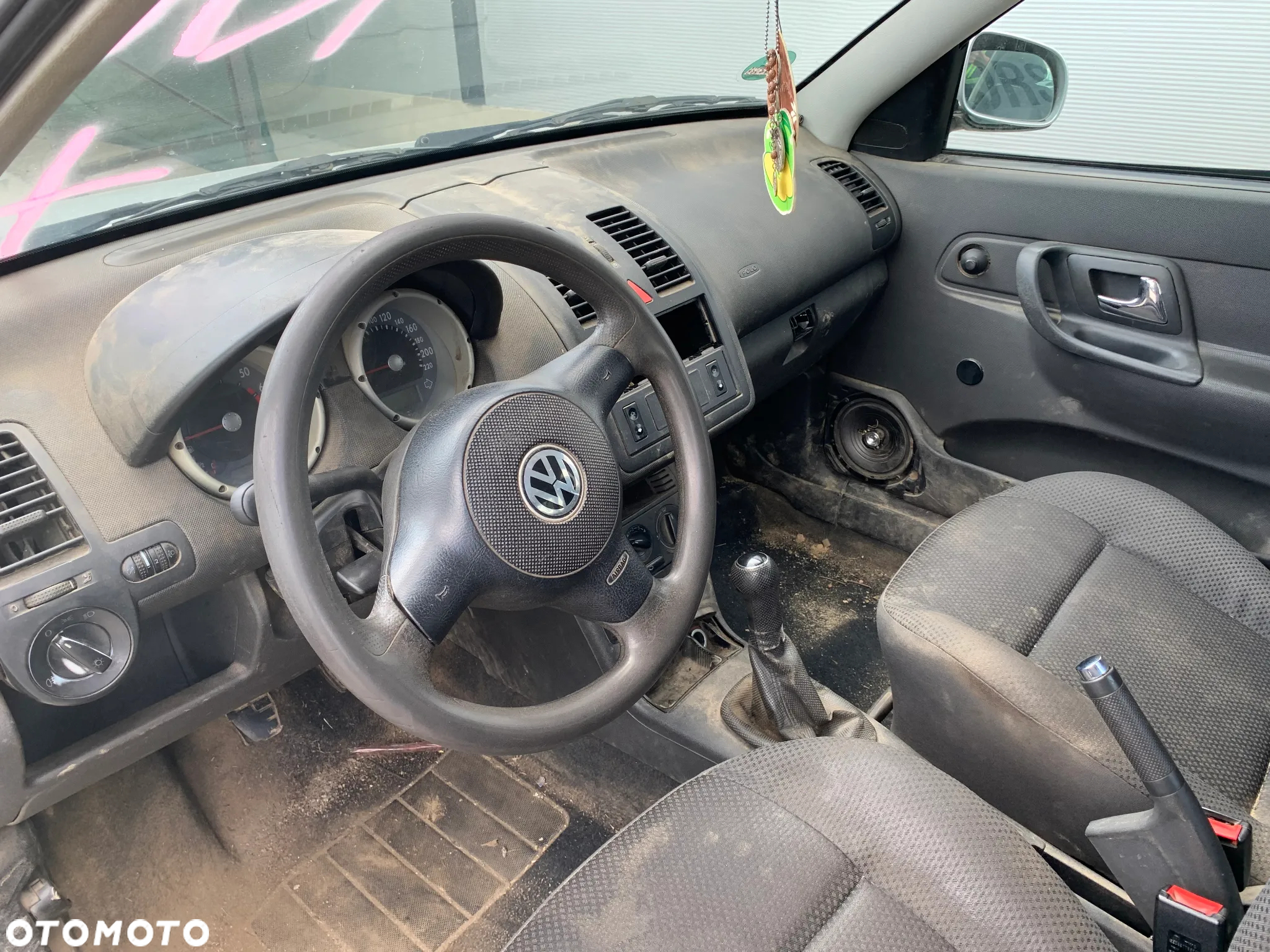 VOLKSWAGEN POLO 2001 *SAMOCHÓD NA CZĘŚCI* 1177 MASKA LAMPA DRZWI LUSTERKO ZDERZAK GRILL BŁOTNIK KLAPA BELKA PRAWE LEWE PRZÓD TYŁ - 5