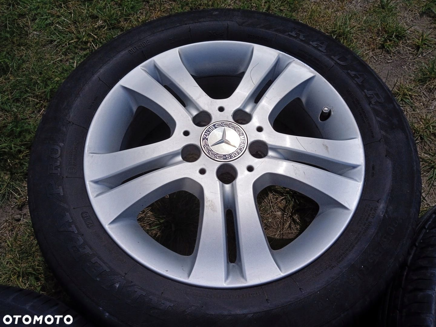 felgi aluminiowe 5x112 Mercedes A C W168 W169 W176 W203 Vw Passat et46 16 - 6