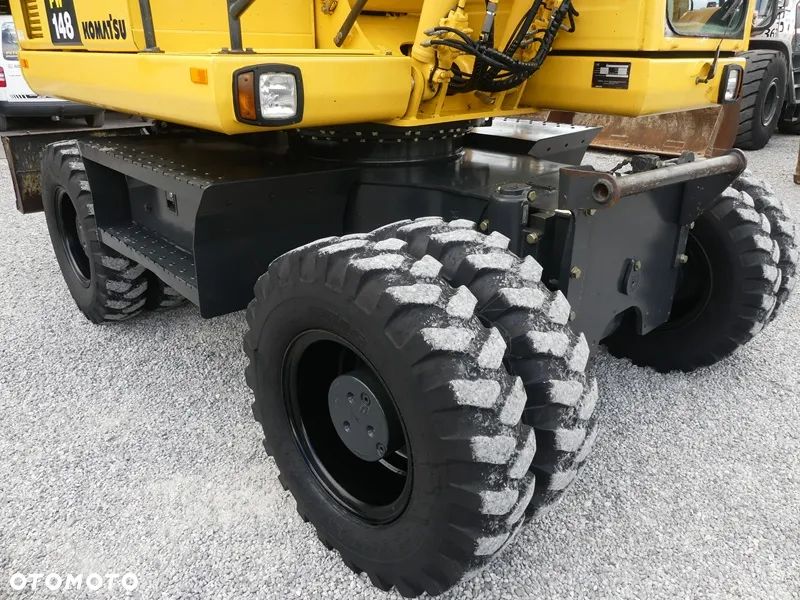 Komatsu PW148 ROTOTILT / Sprowadzona / Super Stan / - 27