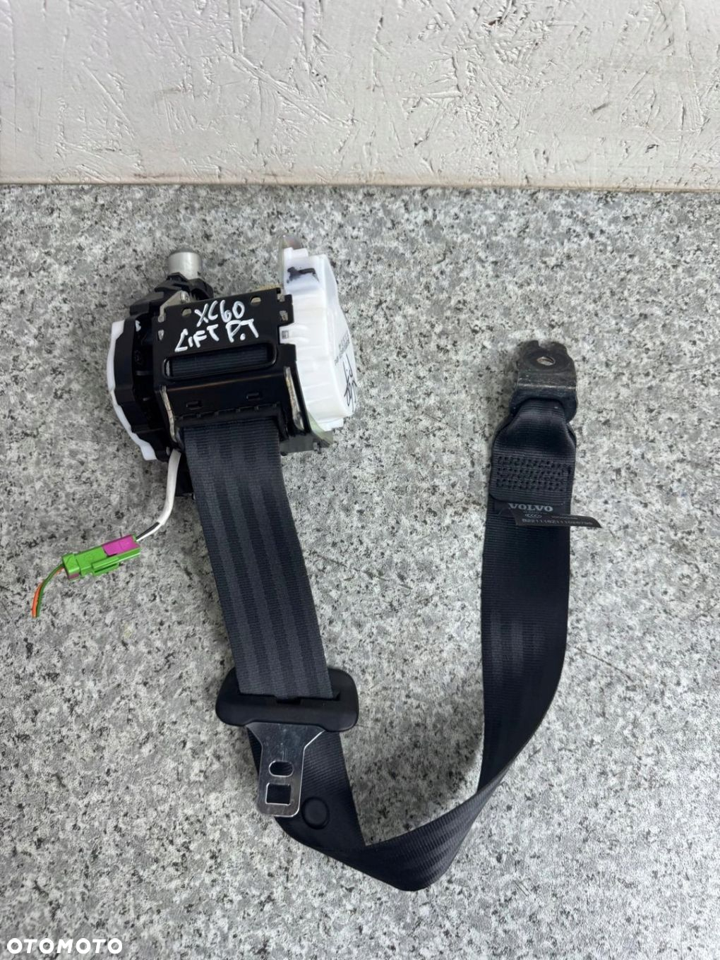 PAS BEZPIECZEŃSTWA PRAWY TYŁ VOLVO XC60 I 2008-2017 39818864 - 5