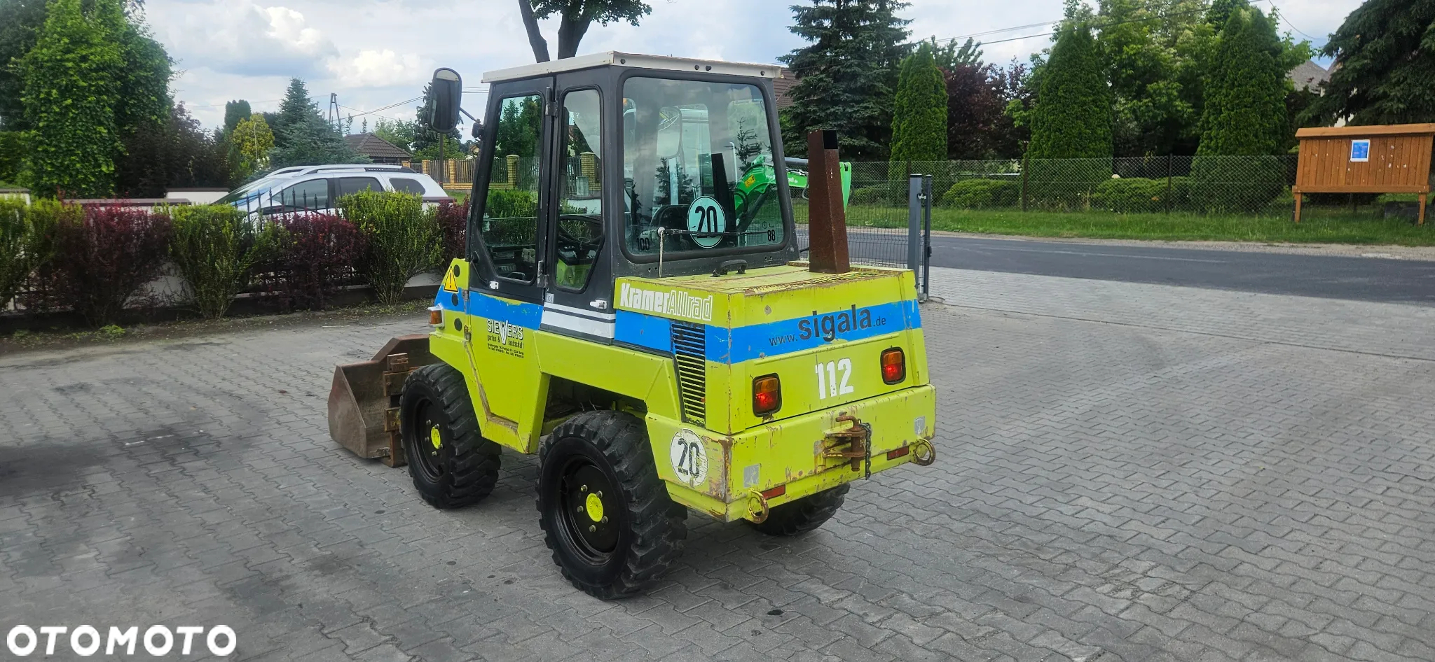 Kramer 112, 1998 rok łyżka+widły z Niemiec! 1 właściciel! - 3