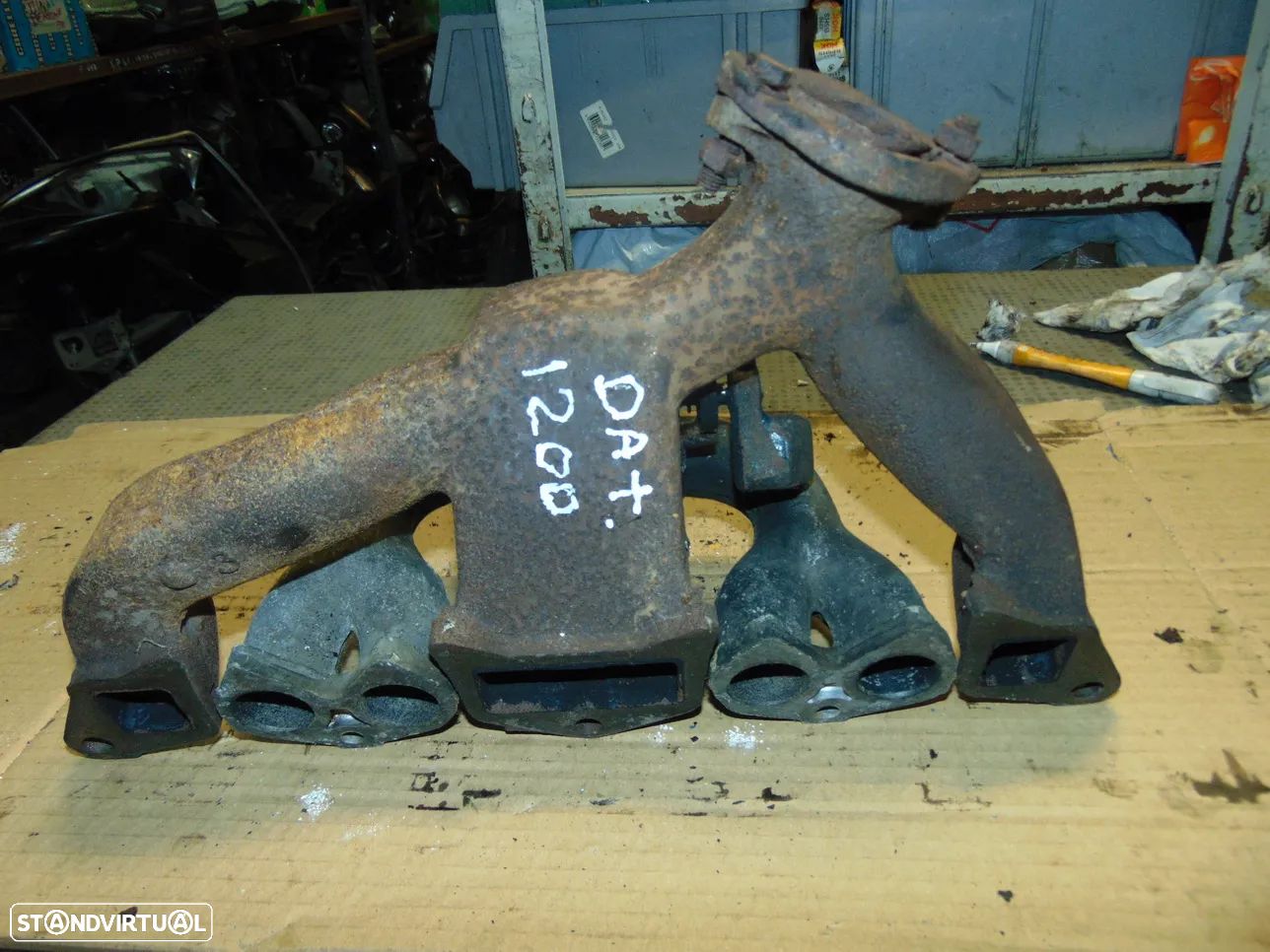 Datsun 1200 coletor escape - 1
