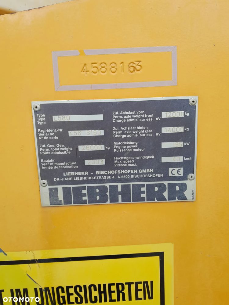 Liebherr 580 - 9