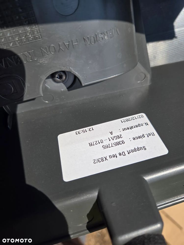 lampa prawa prawy tylna tył Opel Vivaro A Renault Trafic II Nissan Primastar I Lift 93857765 265A1-0127R 93857722 265A60118R - 12