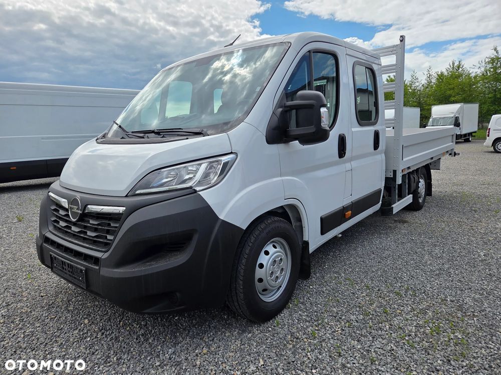 Opel Movano 2.2 140KM / Brugadówka 7-osob / Skrzyniowy dł. 3,40 / Klima / Niski przebieg !! - 2