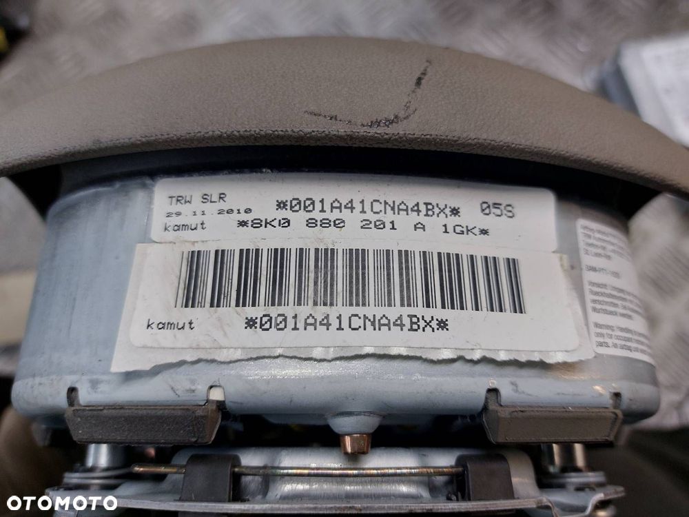 ZESTAW AIRBAG POSTRZAŁOWY KOKPIT AUDI A4 B8 8K1857041A 8T0880204G - 5