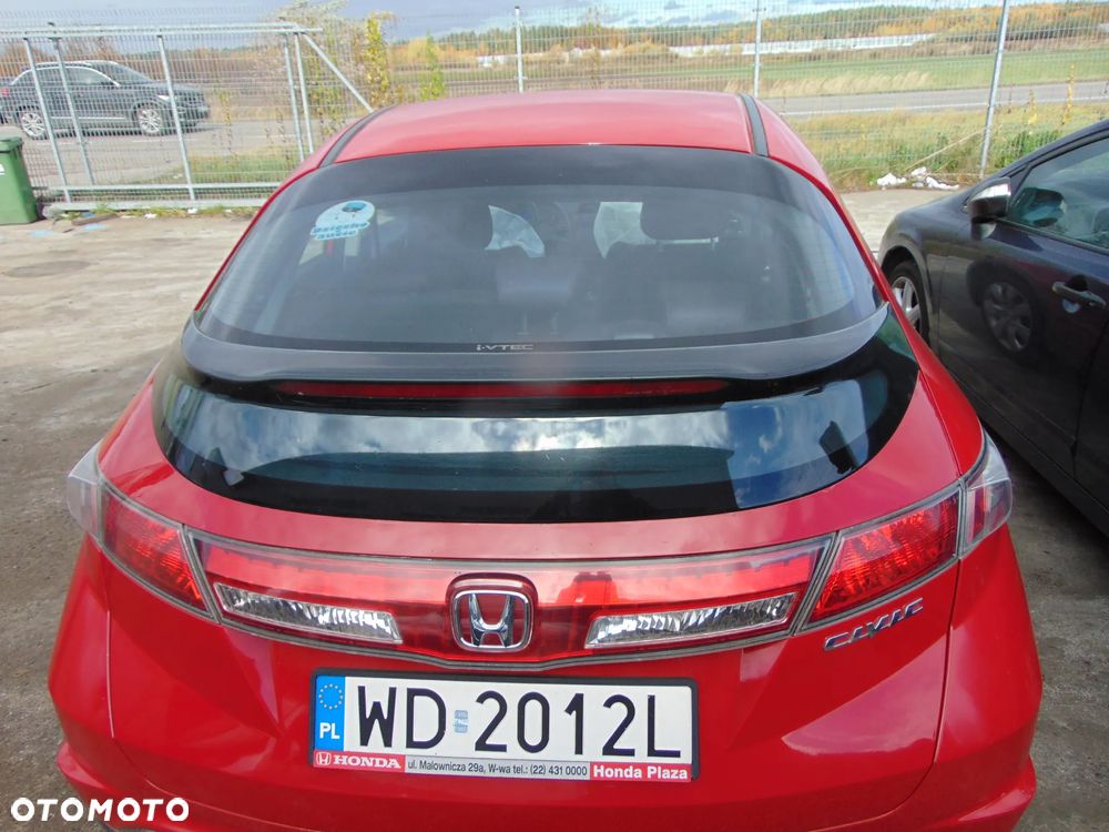 klapa bagażnika tył tylnia tylna 5d honda civic ufo VIII r81 czerwone - 2