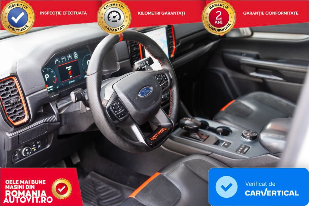 Ford Ranger 3.0 EcoBoost 288 CP 4x4 Cabina Dubla Raptor Aut. - 22