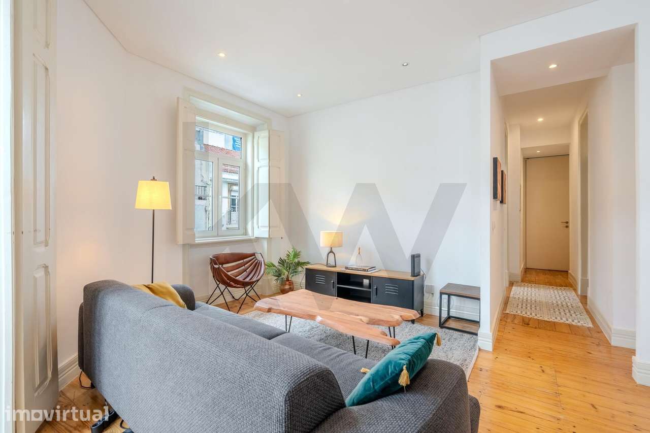 Luminoso Apartamento T2 Renovado na Penha de França, Lisboa - Grande imagem: 4/20
