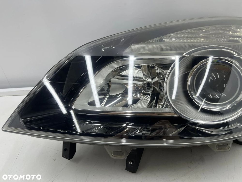 Lampa reflektor Renault Scenic 2 II Lift + Grand 06-09r. lewa przednia EU H7 soczewka lewy przód - 3
