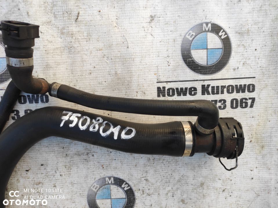 BMW E65 E66 4.4i 3.6i Wąż Wody Górny Węże 7508010 - 2