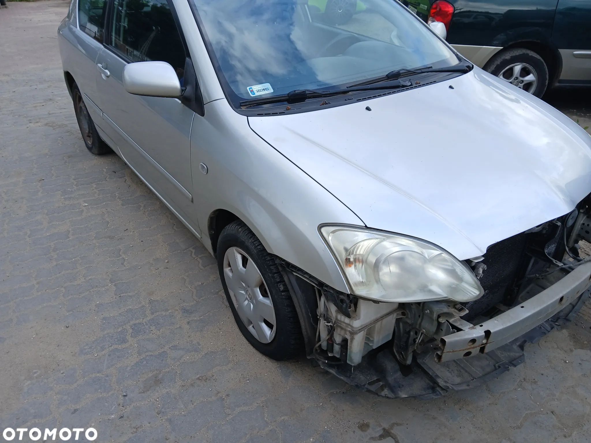 toyota corolla E12 3D 1C0 fotel fotele kanapa deska kokpit podsufitka boczek boczki klamka - 1