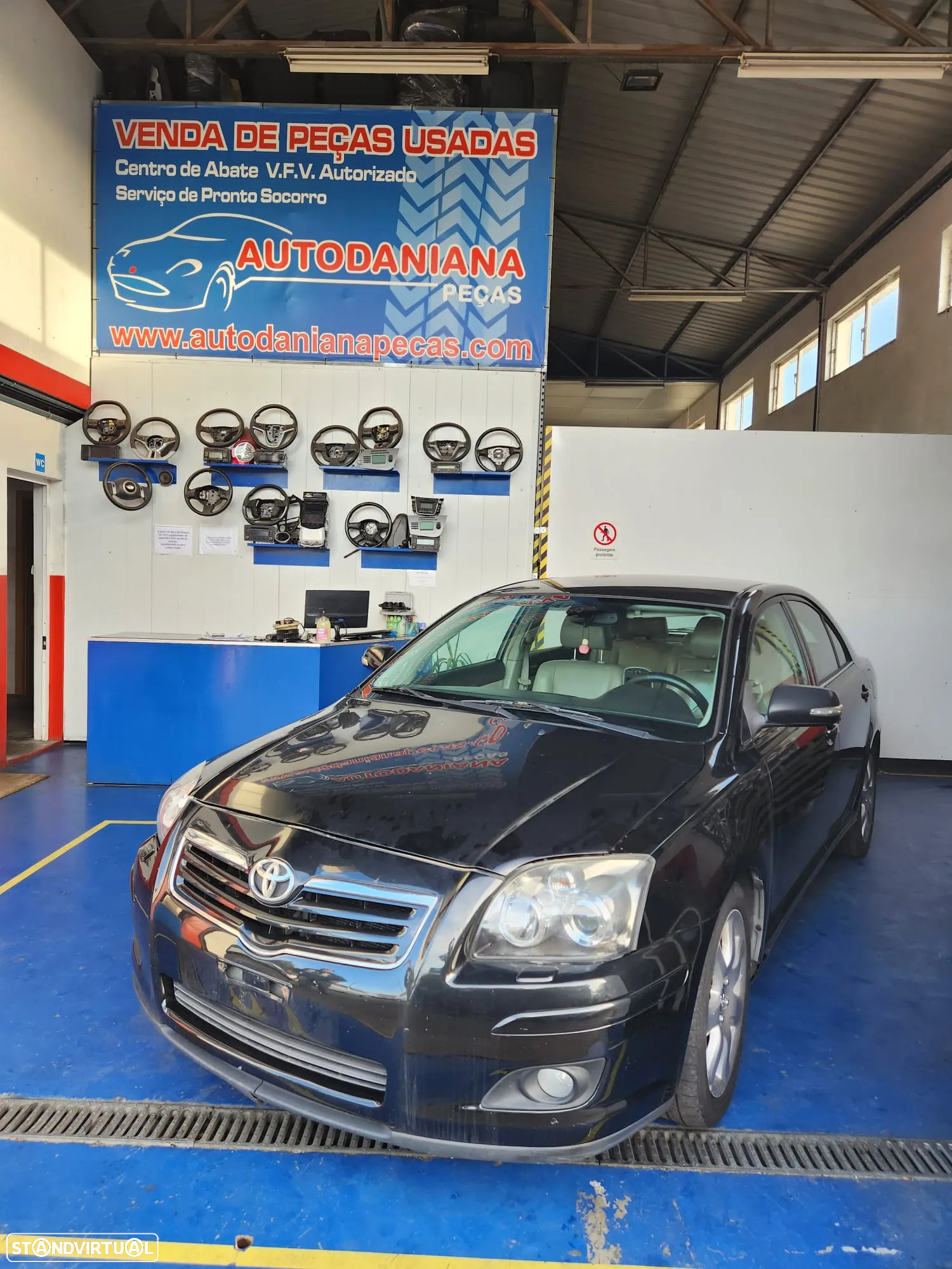 Toyota Avensis 2.0 D4D de 2007 ás peças. - 2