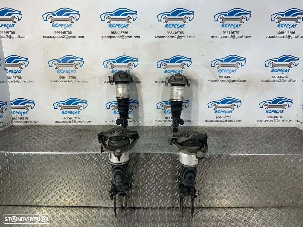 Conjunto Amortecedores Suspensão Frente Frontal Tras Traseiro VW Volkswagen Touareg 7L6412021T 7L6412022T 7L6512022E 7L6512021AG