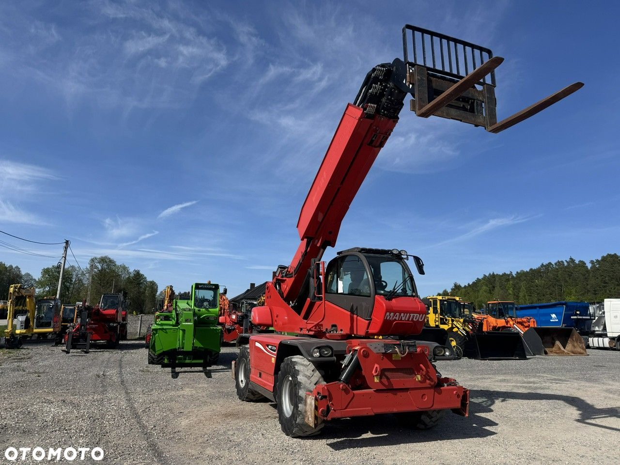 Manitou MRT 2150 + ROTO Ładowarka Teleskopowa Obrotowa 2550 - 6