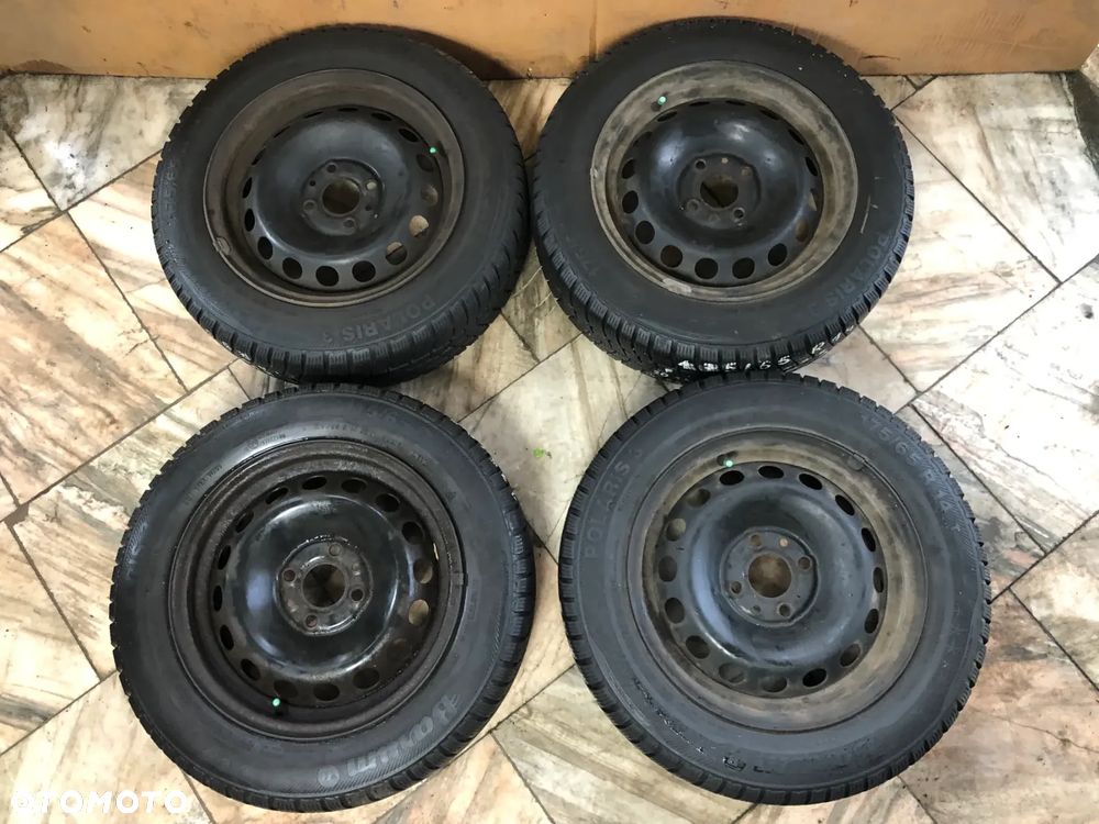 Koła Opony Zimowe 4x98 58,1 MM ET 35 175/65 R14 5i6 MM 2013R Fiat Panda- Gwarancja Wysyłka Montaż - 3