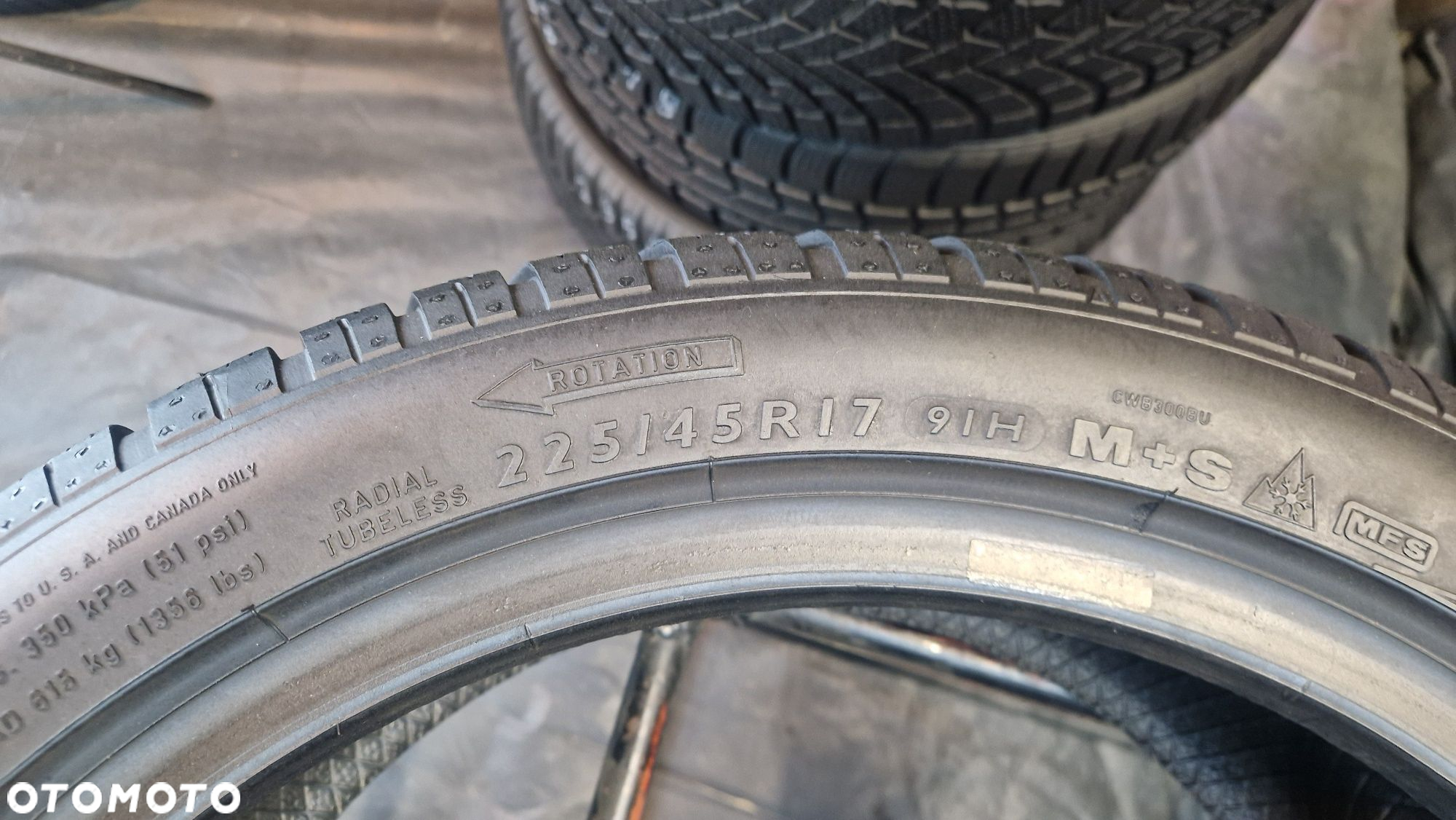 225/45/17 Dunlop Sp Wintersport 3D DSST/7MM/SUPER STAN/WYSYŁKA 24H/FV - 6