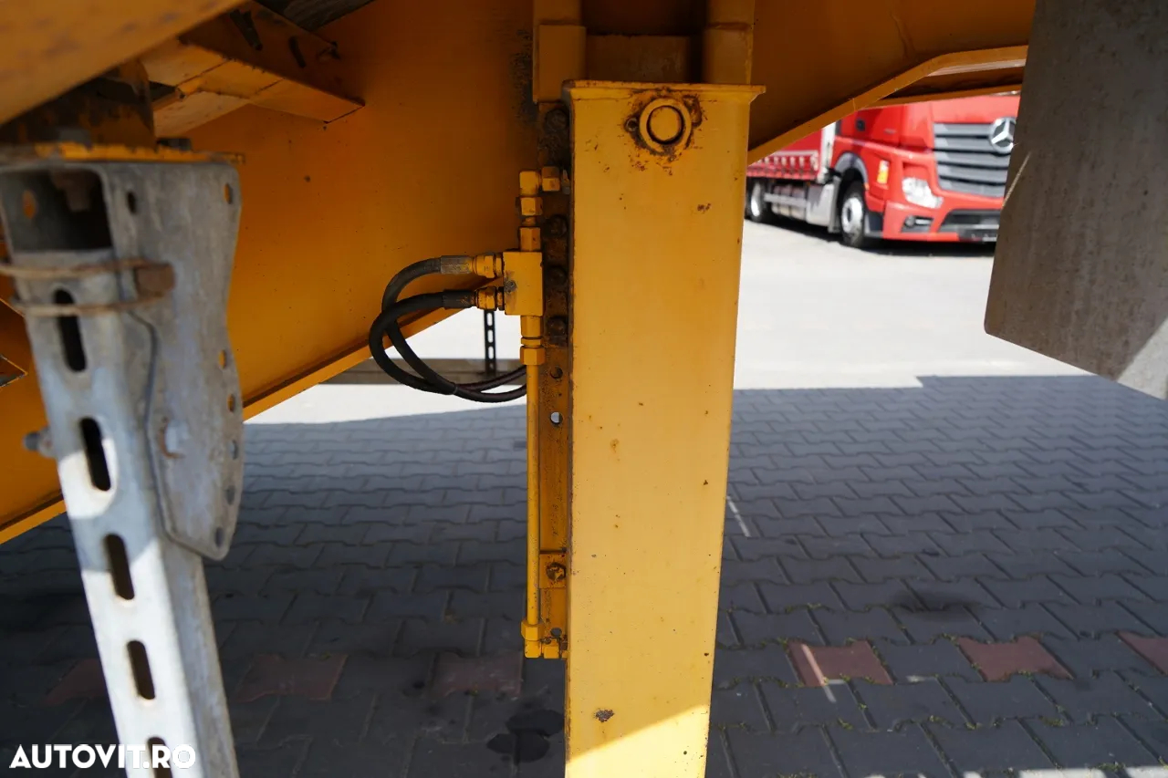 ACTM TRANSPORTATOR / ÎNCĂRCARE JOS / 13,2 M / GAMĂ HIDRAULICĂ / AX DE DIRECȚIE - 19