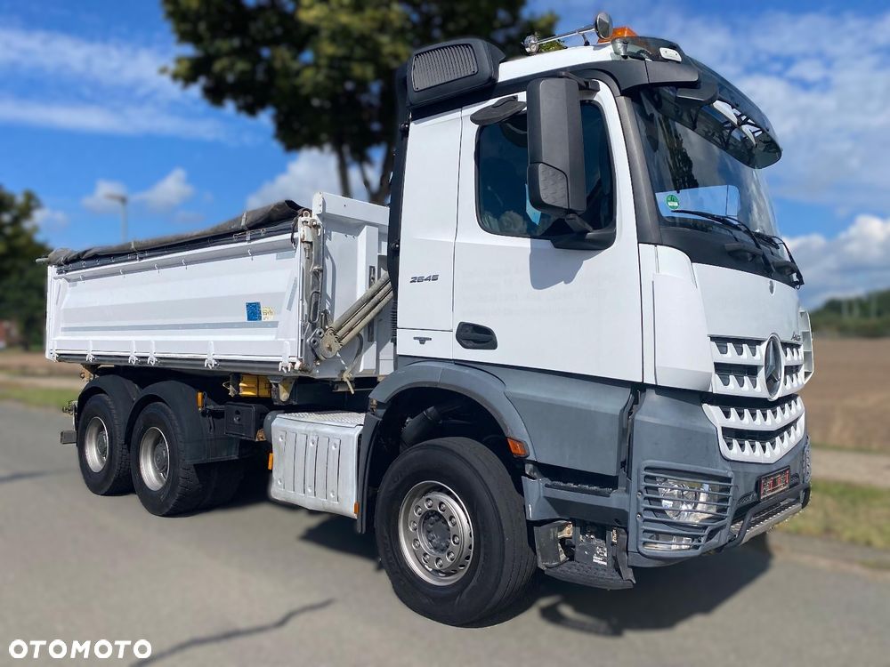 Mercedes-Benz Arocs 2645 6x4 MEILLER Bordmatik | 3-stronna | ładowność 13,25 t | Euro 6 - 2