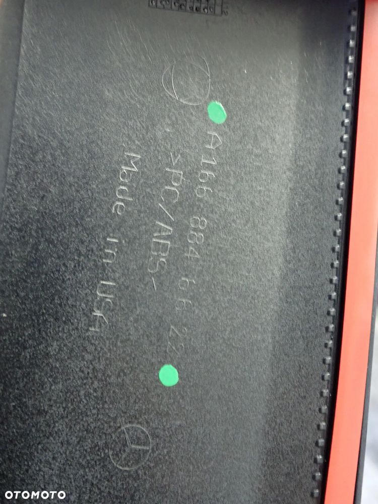 MERCEDES GL X166 LISTWA BŁOTNIKA PRAWY TYŁ A1668846622 - 3