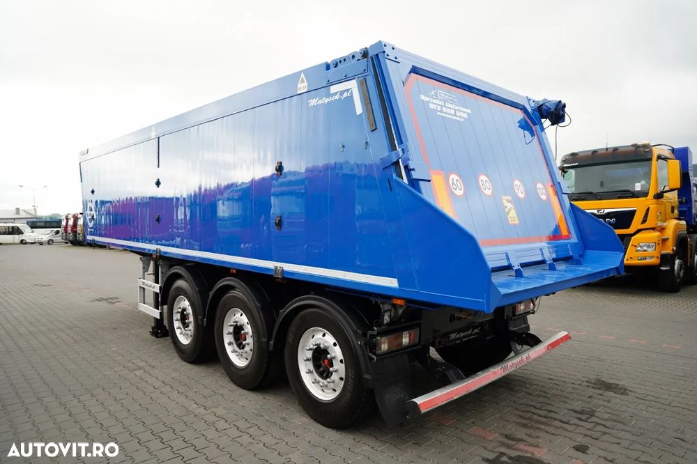 Bodex BASCULĂ  31 m3 / ALUMINIU / AXĂ RIDICATĂ / SAF / JANTE DIN ALIAJ / - 5