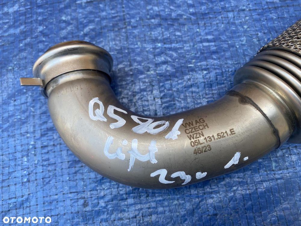 AUDI Q5 80A LIFT 05L131521E PRZEWÓD SPALIN EGR RURA RECYKULACJI - 2