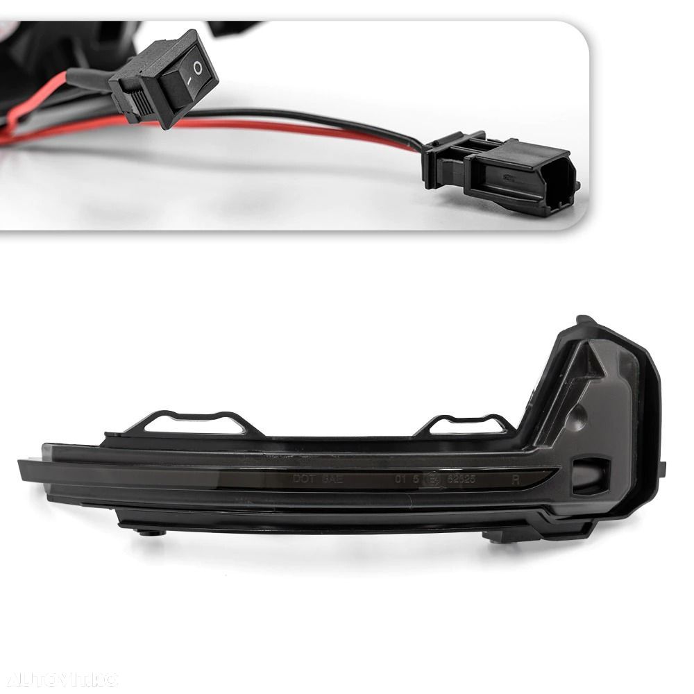 Set 2 Semnalizari Led Oglinda Dinamice VW Tiguan MK2, Touareg MK3 - 3