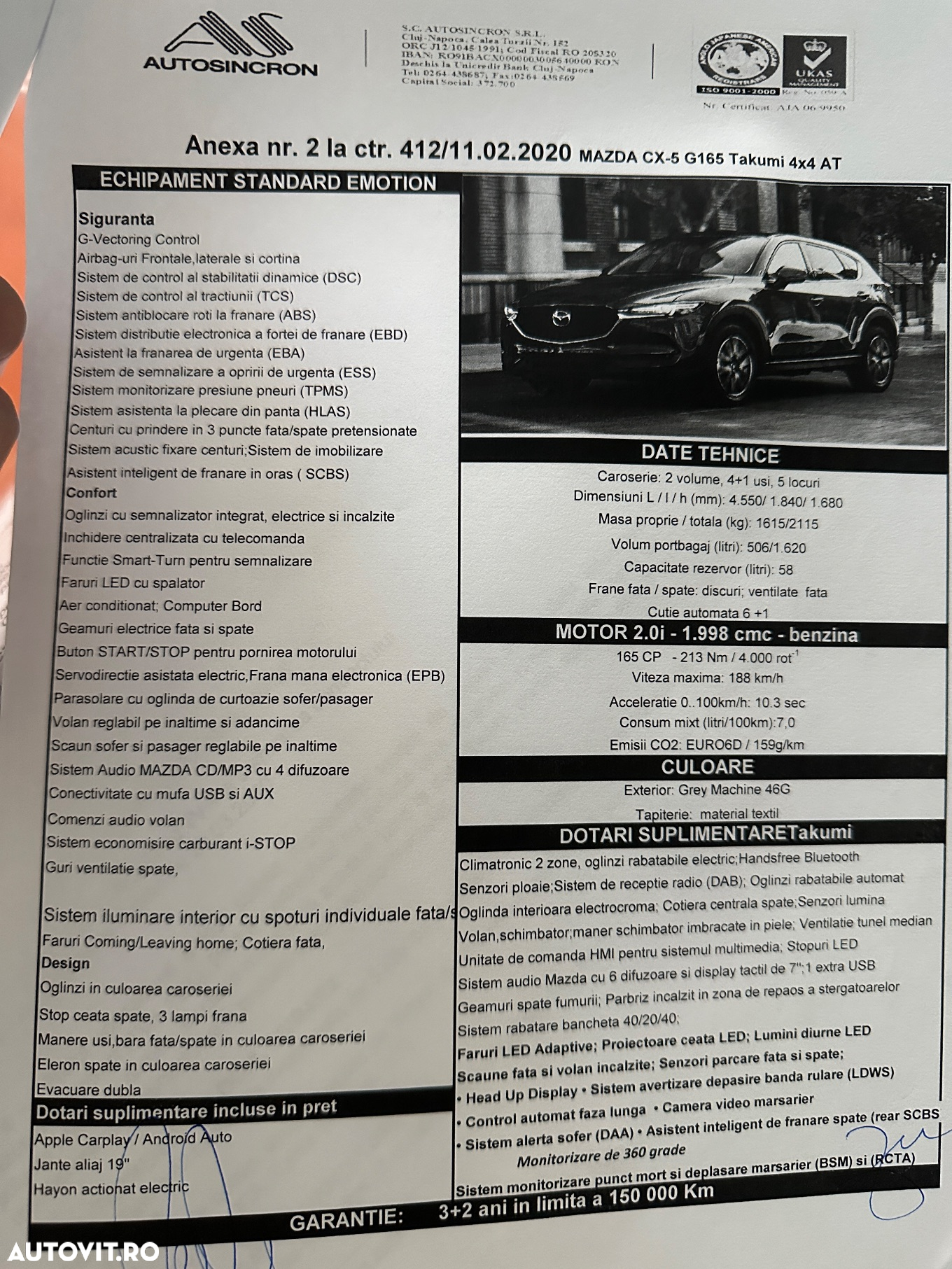 Mazda CX-5 G165 4x4 AT Takumi - 12