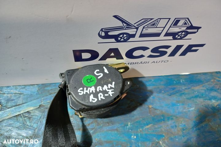 Centura siguranta fata dreapta 7M3857812 Volkswagen VW Sharan 1 [1995 - 2