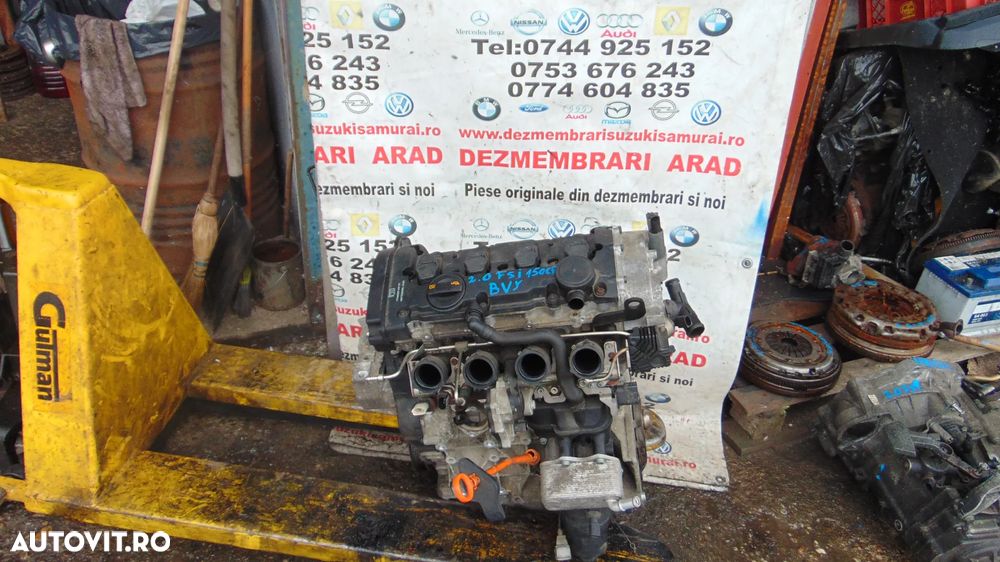 Motor VW BVY passat b6 eos jetta skoda octavia seat leon touran golf 5 2.0fsi audi a3 - 1