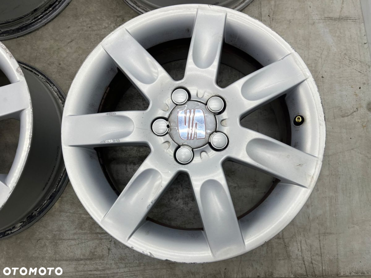 Felga Seat Ibiza 3 III 6L Cordoba II 6jx15 5x100 ET43 felgi aluminiowe 15 cali KOMPLET 6l0601025k - 13