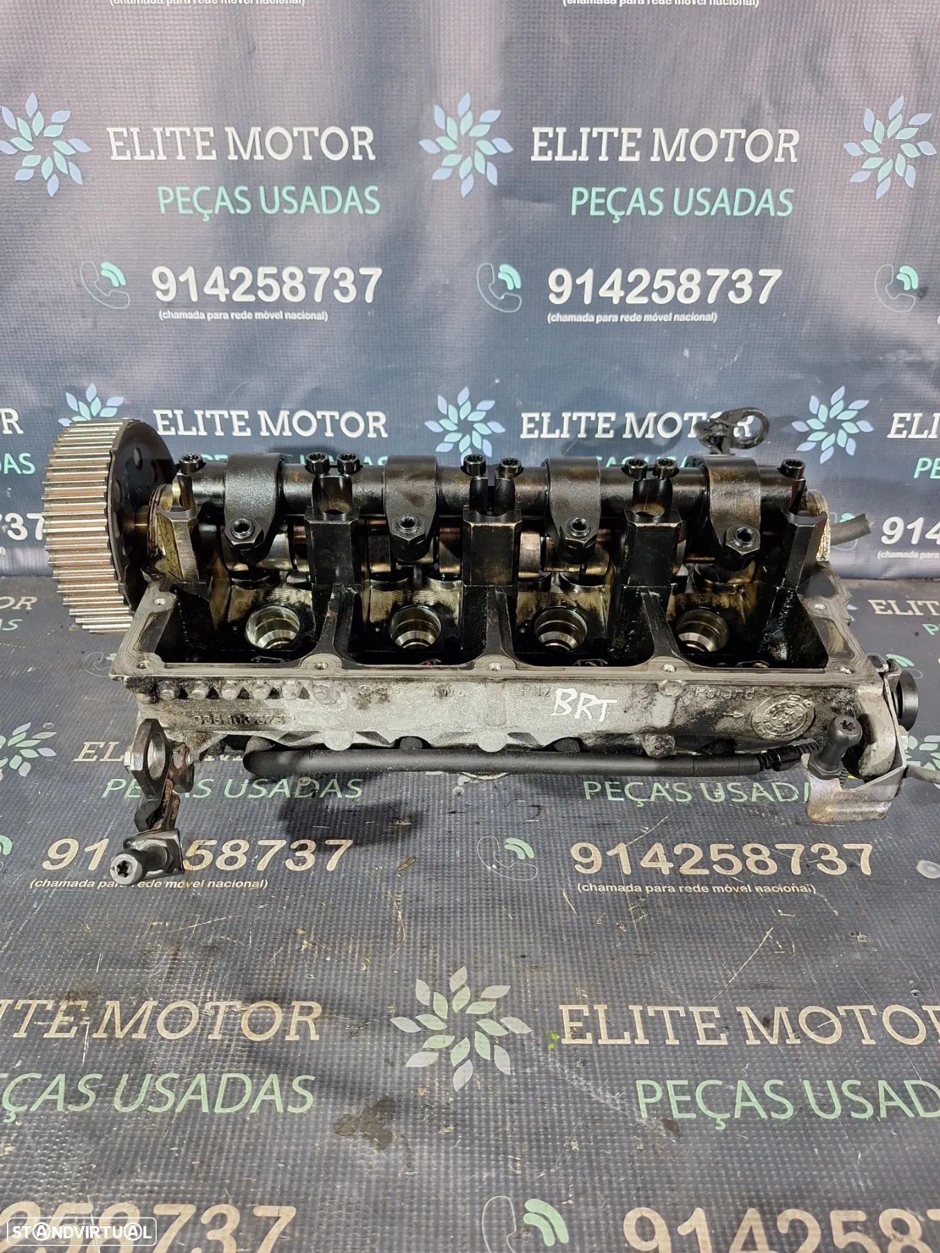 Cabeça de motor usada 038103373r VW SHARAN 2.0 TDI 8V 1.9 SEAT 100CV 130CV 115CV ASZ ATD AJM AWX BKC BXE - 1