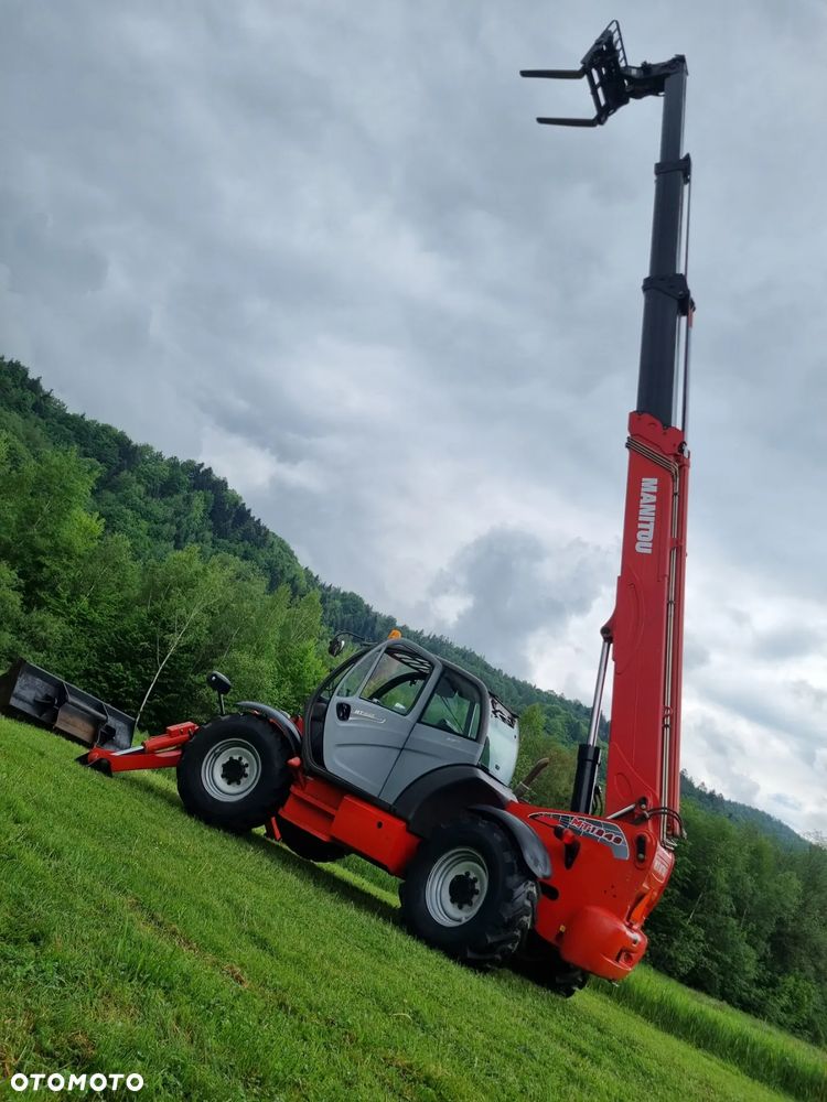 Manitou MT1840 Ładowarka Teleskopowa 18metrów jak nowa z salonu 2015r 3180 mtg z Norwegii Widły i Łyżka PERKINS - 8