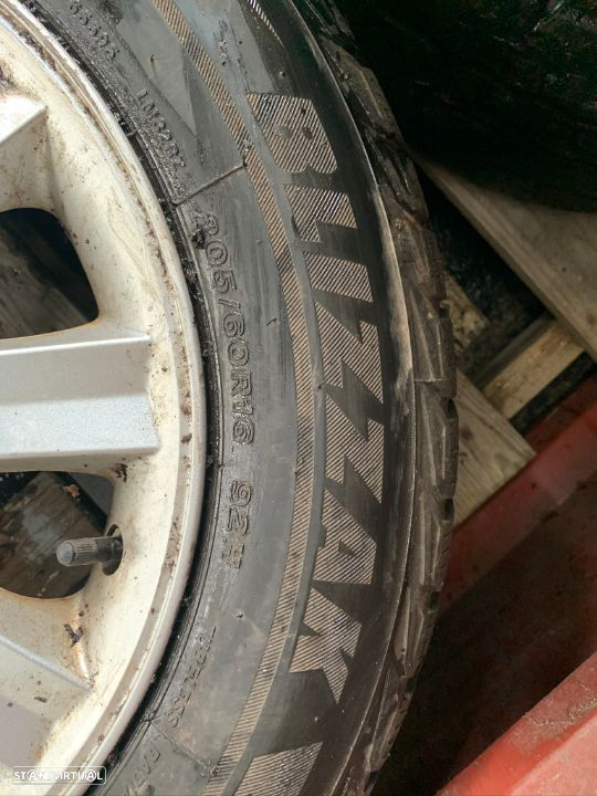 5 Jantes R16 5x100 com pneus 205/60/R16 - 3