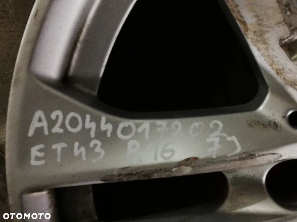 MERCEDES W204 FELGA ALUMINIOWA 7Jx16 16" ET43 - 3