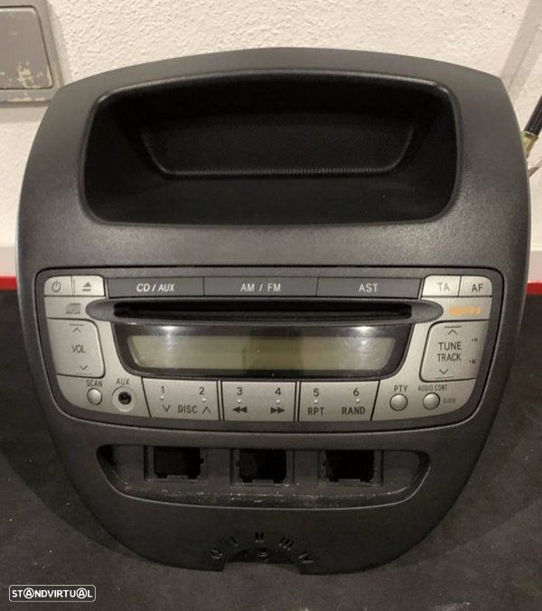 Rádio Citroen C1, Peugeot 107, Toyota Aygo