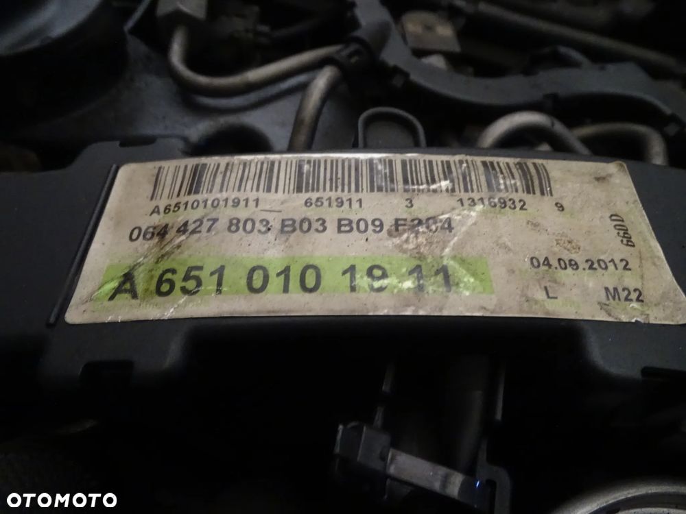 Mercedes C W204 2.2CDI Silnik kompletny 651.911 - 6