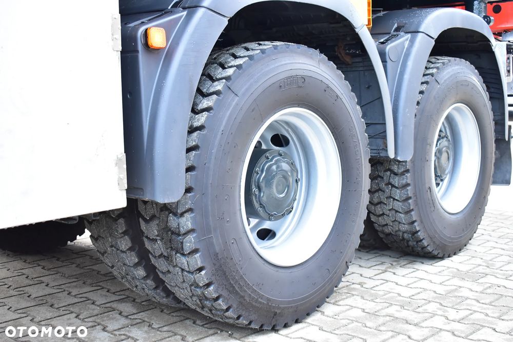 MAN TGS 33.480 6x6 BB Wywrotka 3 Stronna Meiller-Kipper + Palfinger PK 22002 EH/ 5 i 6 Funkcja/ Pilot/Czołownica/ Akcja zima/ Pod odśnieżanie/ Winterdienst/Kran/ Crane/ HDS / Sprowadzony ! - 28