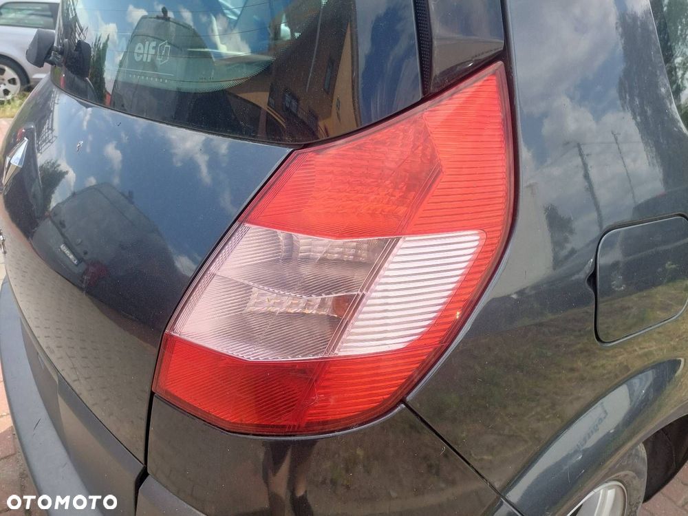 KOMPLETNY TYŁ KLAPA BAGAŻNIKA ZDERZAK LAMPY RENAULT SCENIC II TEB66 - 3