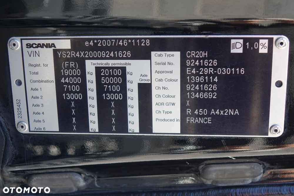 Scania R450 / EURO 6 / STANDARD/ AUTOMAT / RETARDER / LODÓWKA / NAWIGACJA / KLIMATYZACJA POSTOJOWA / 2 ZBIORNIKI - 35