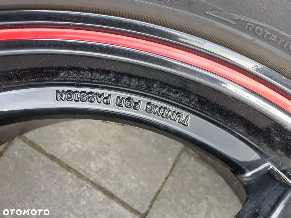 FELGI Z OPONAMI KOŁA ALUMINIOWE MSW DESIGNED BY OZ RACING FIAT R17 4X100 56,6 mm OPONY VENTUS V12 EVO 205/45 R17 NR30 - 8
